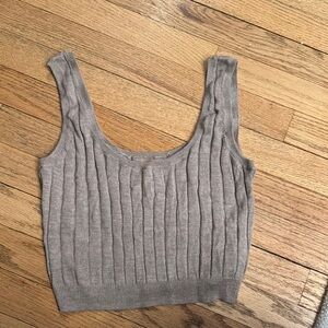 Ribbed Knit Tank Top